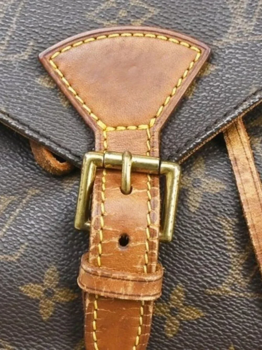 Best06 LOUIS VUITTON MONTSOURIS MM BACKPACK BAG MONOGRAM M51136 SP0011 BQ01432